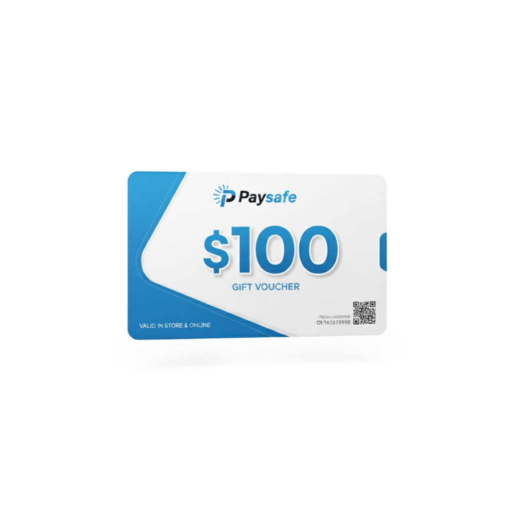 Buy $100 Paysafe Voucher NZ - Digital Delivery | Pay with Crypto